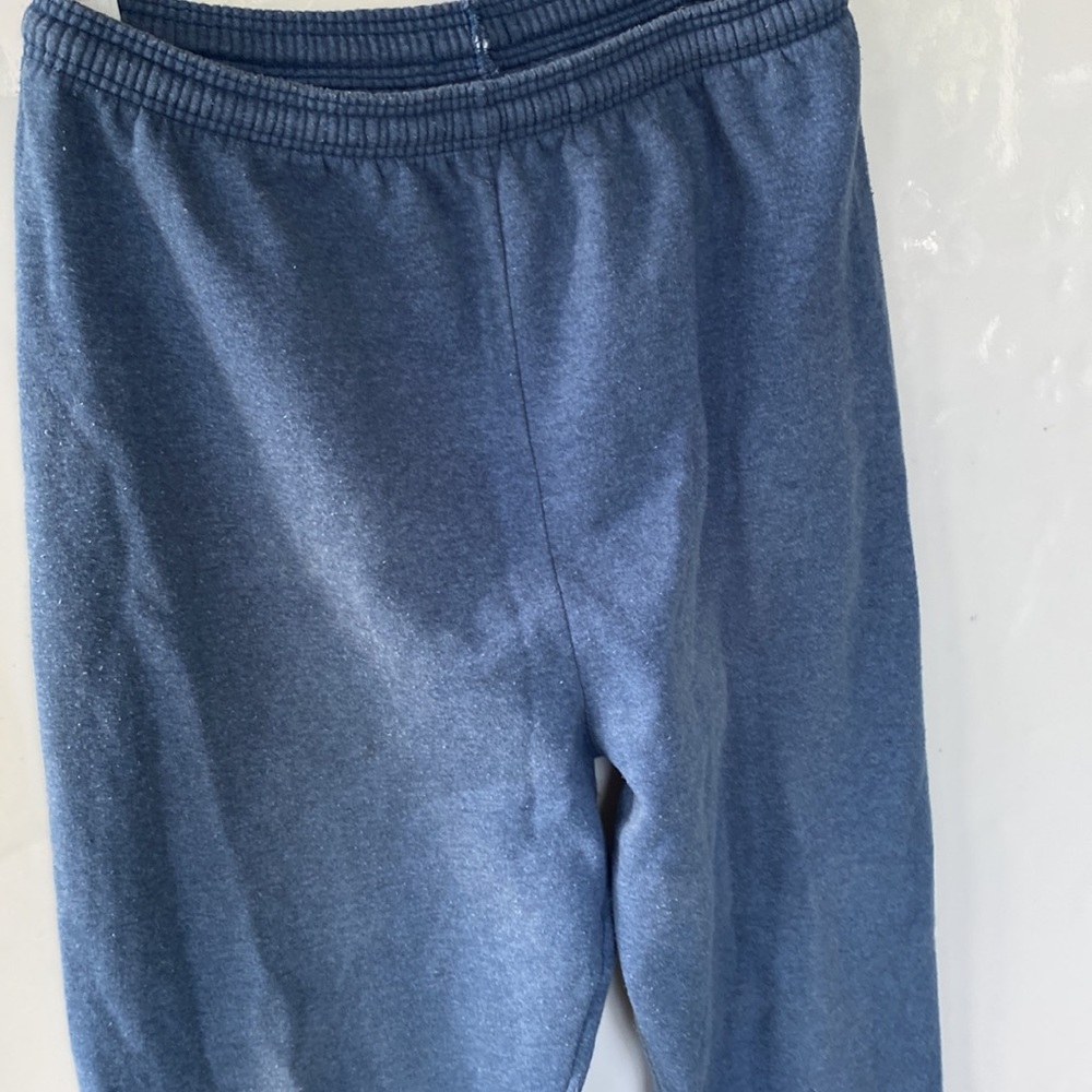 Men’s sweatpants, size Large, elastic cuff, drawstring waisted